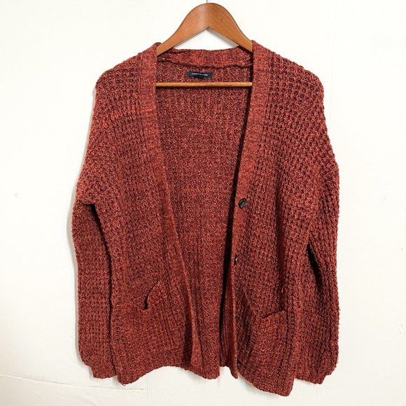 American Eagle Outfitters Sweaters - American Eagle Sweater Cardigan Button Front Knit Grandpa Women Size Medium